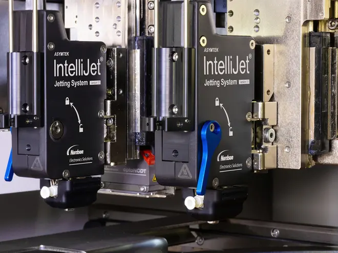 Sistema dispensador por chorro IntelliJet®